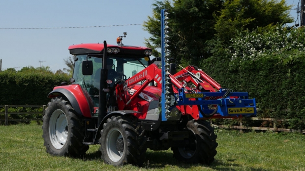Slanetrac SA1000 Swivel Trimm Heckenschere Traktor Frontlader Heckenschneider